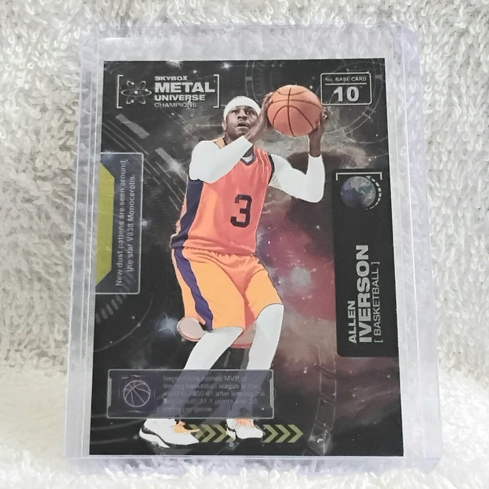 5/$20 Mint 2021 Skybox MUC Allen Iverson Basketball Card 10!!
